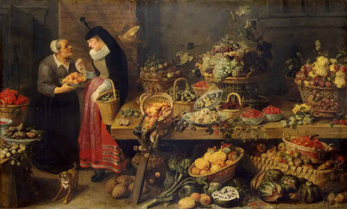 Fruit Stall By Frans Snyders