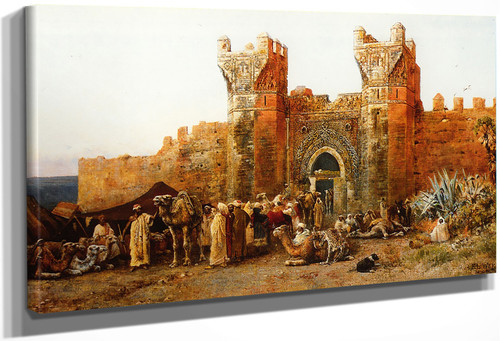 Gate Of Shehal, Morocco By Edwin Lord Weeks