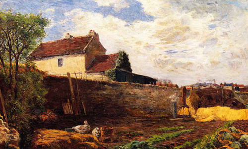 Geese On The Farm By Paul Gauguin Geese On The Farm By Paul Gauguin