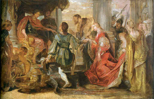 Generosity Of Scipio By Peter Paul Rubens