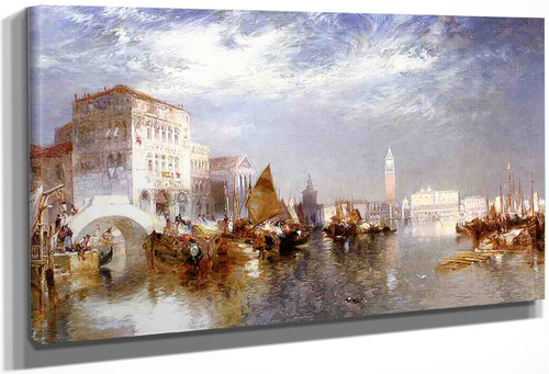 Glorious Venice By Thomas Moran