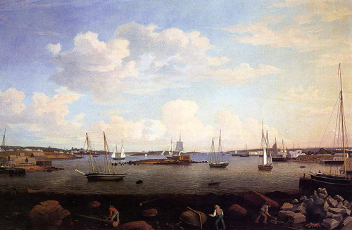 Gloucester Harbor2 By Fitz Henry Lane