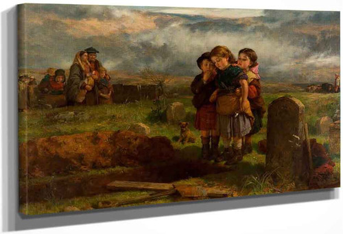 God's Acre By Thomas Faed Ra Hrsa