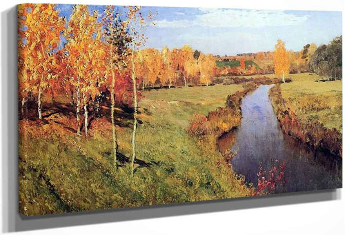 Golden Autumn1 By Isaac Levitan