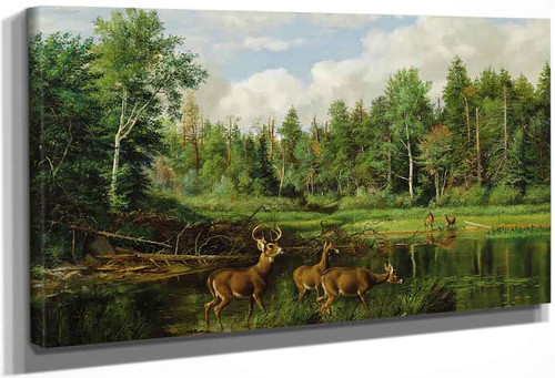 Good Hunting Ground The Home Of The Deer By Arthur Fitzwilliam Tait