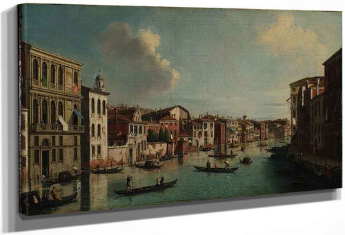 Grand Canal, Venice By Canaletto By Canaletto