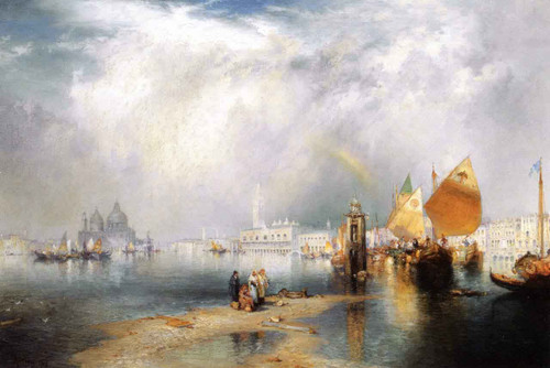 Grand Canal, Venice By Thomas Moran