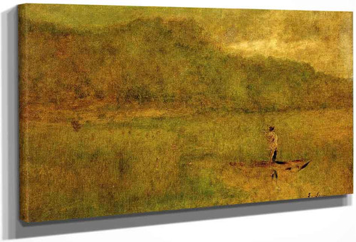 Green Marshes By George Inness By George Inness