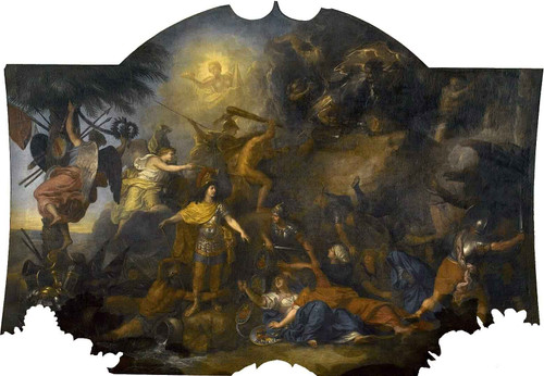 Hall Of Mirrors 19 The Free County Conquered For The Second Time In 1674 By Charles Le Brun