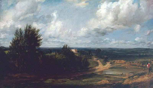 Hampstead Heath With The House Called The Salt Box By John Constable By John Constable