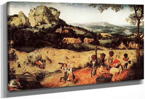 Haymaking (July) By Pieter Bruegel The Elder(Belgian, C. 1525 1569) By Pieter Bruegel The Elder(Belgian, C. 1525 1569)