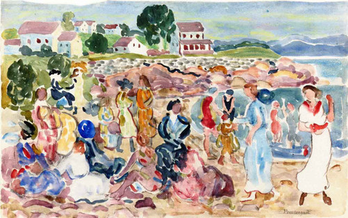 Holiday By Maurice Prendergast