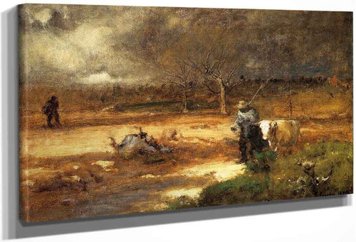 Homeward By George Inness By George Inness