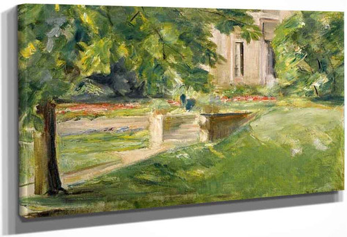 House And Terrace To The Southwest By Max Liebermann By Max Liebermann