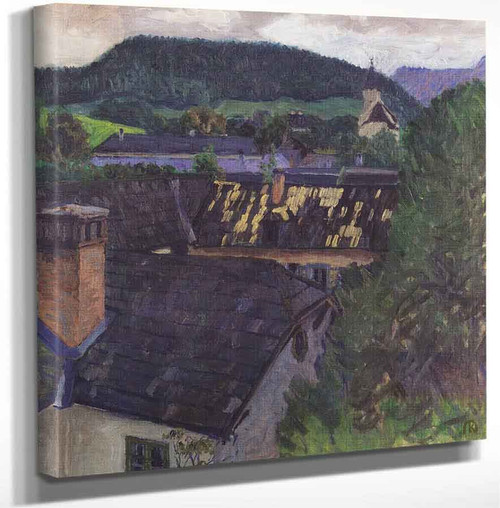 View Of Payerbach By Koloman Moser Art Reproduction