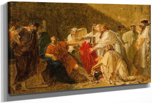 Hyppocrates Refusing The Presents Of Artaxerces By Anne Louis Girodet De Roussy Trioson