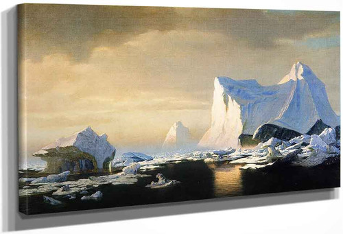 Icebergs In The Arctic By William Bradford By William Bradford