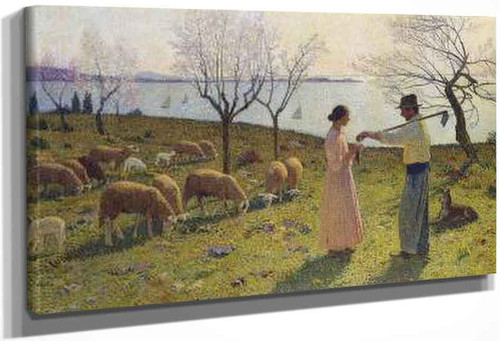 Idylle By Henri Martin