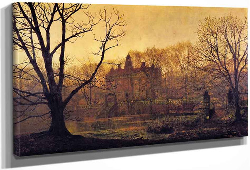 In The Gloaming By John Atkinson Grimshaw By John Atkinson Grimshaw