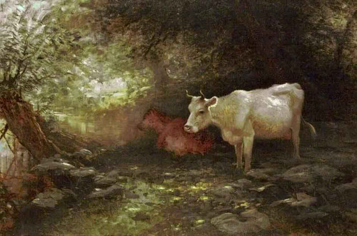 In The Shade By Joseph Farquharson