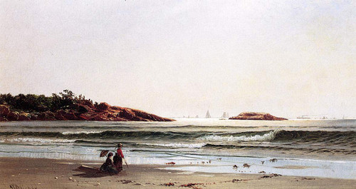 Indian Rock, Narragansett Bay By Alfred Thompson Bricher
