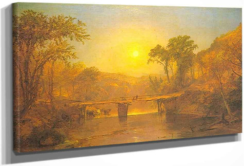 Indian Summer1 By Jasper Francis Cropsey By Jasper Francis Cropsey