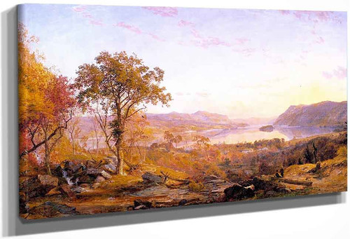 Indian Summer By Jasper Francis Cropsey By Jasper Francis Cropsey