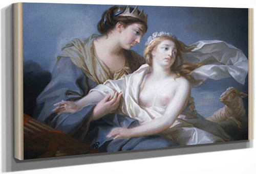 Innocence Seeking Refuge In The Arms Of Justice By Elisabeth Vigee Lebrun