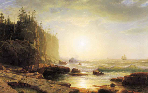 Iron Bound, Coast Of Main By William Stanley Haseltine