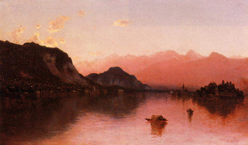 Isola Bella, Lago Maggiore, A Sketch By Sanford Robinson Gifford