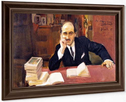 Jose Ortega Y Gasset By Joaquin Sorolla Y Bastida Print or Oil