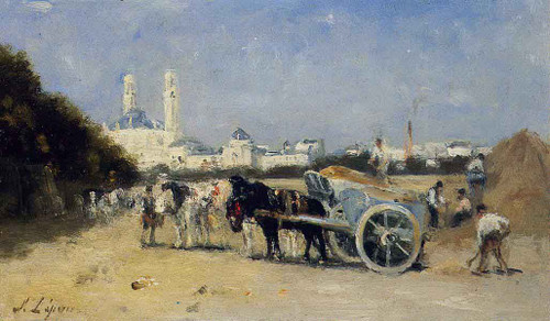 Laborers, Trocadero By Stanislas Lepine