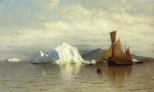 Labrador Fishing Boats Near Cape Charles By William Bradford By William Bradford