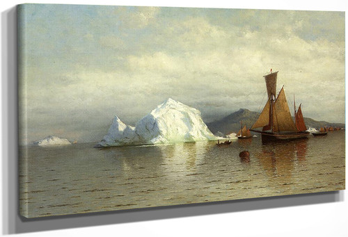 Labrador Fishing Boats Near Cape Charles By William Bradford By William Bradford