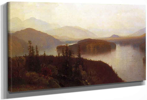 Lake Placid, Adirondacks By Samuel Colman