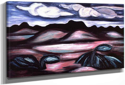 Landscape, New Mexico 1 By Marsden Hartley