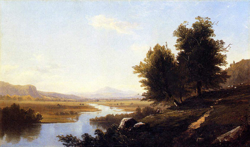 Landscape, The Saco From Conway By Alfred Thompson Bricher