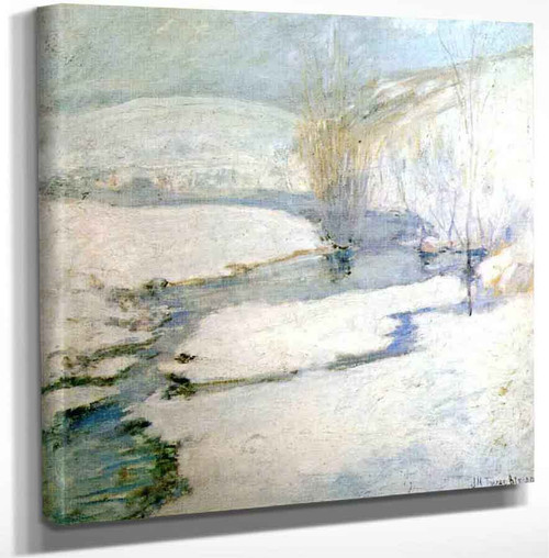 Winter Landscape 1 By John Twachtman Art Reproduction