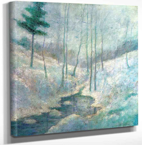 Winter Landscape By John Twachtman Art Reproduction