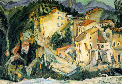 Landscape Of Cagnes 5 By Chaim Soutine