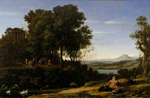 Landscape With Apollo And The Muses By Claude Lorrain By Claude Lorrain