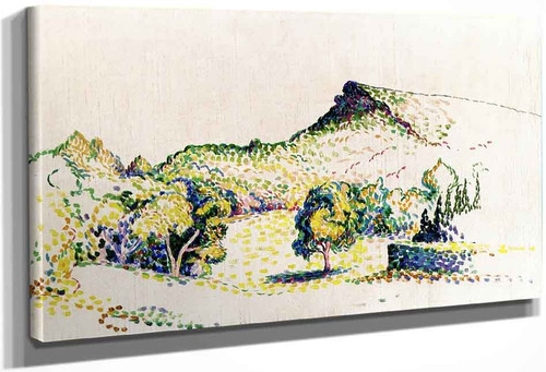 Landscape With Cape Negre By Henri Edmond Cross By Henri Edmond Cross