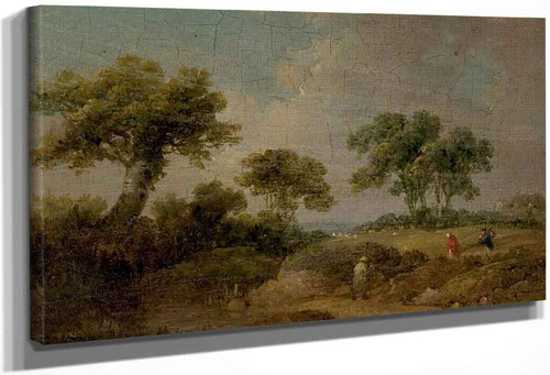 Landscape With Figures1 By George Morland