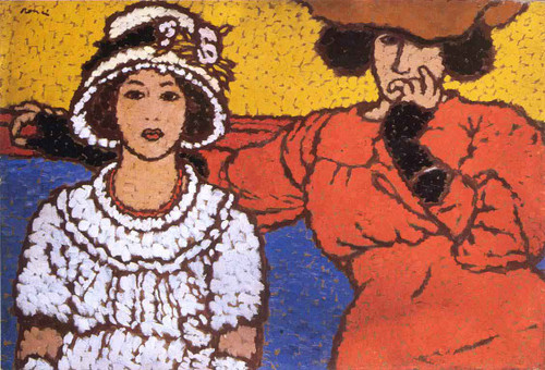 Lazarine And Anella By Jozsef Rippl Ronai By Jozsef Rippl Ronai