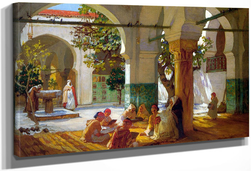 Learning The Qu'ran By Frederick Arthur Bridgman