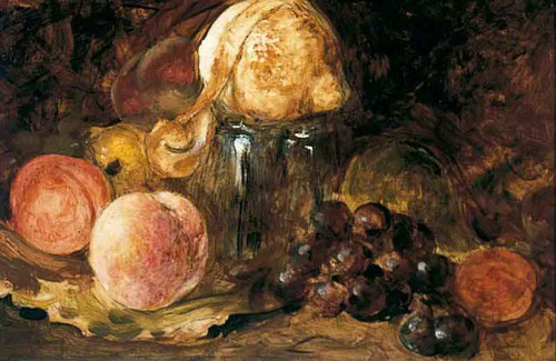 Lemons, Peaches And Nuts By William Etty By William Etty