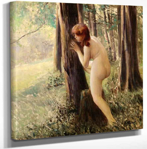 Wood Nymph By Emile Friant Art Reproduction