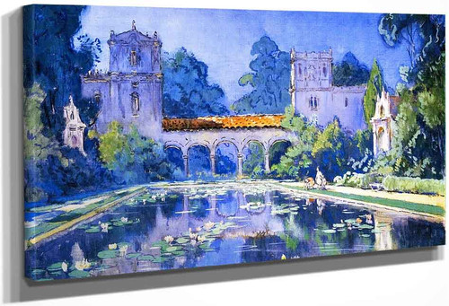 Lily Pond, Balboa Park By Colin Campbell Cooper By Colin Campbell Cooper