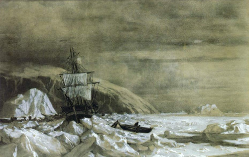 Locked In Baffin Bay By William Bradford By William Bradford