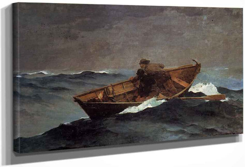 Lost On The Grand Banks By Winslow Homer